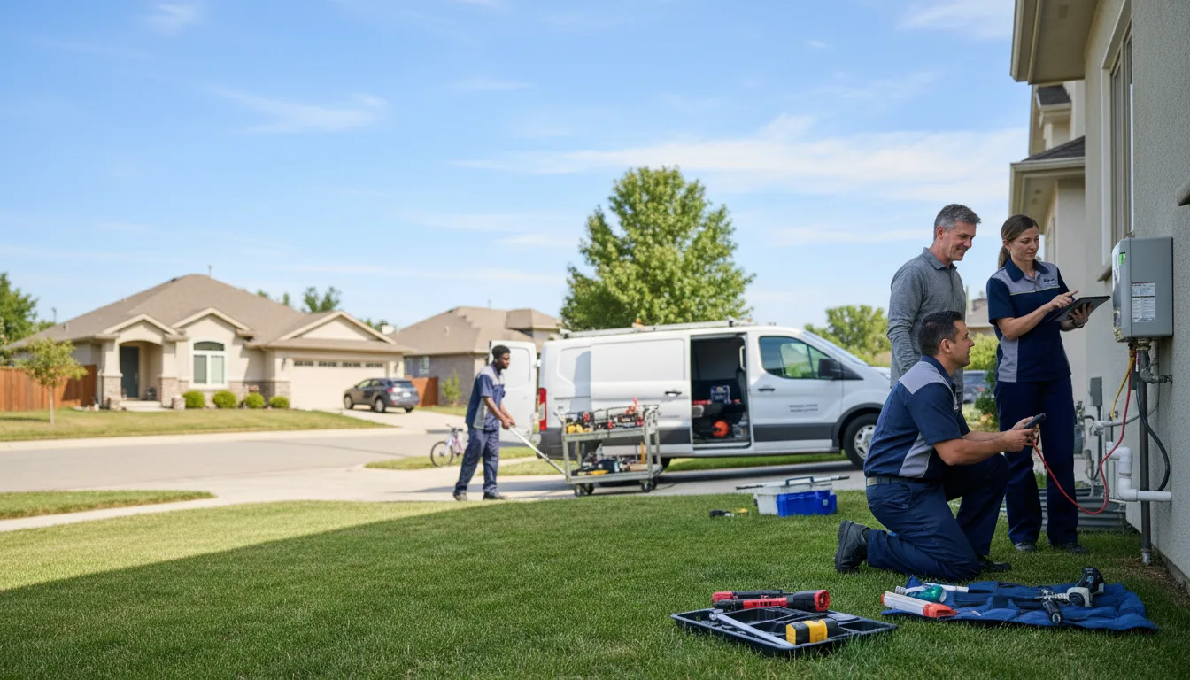 Professional Tankless Water Heater Installation in Cement, OK